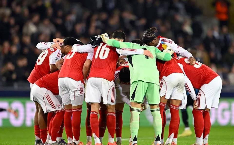 欧冠最新战况解析：阿森纳锁定前八，四队六轮零胜 西甲第三排名居倒数